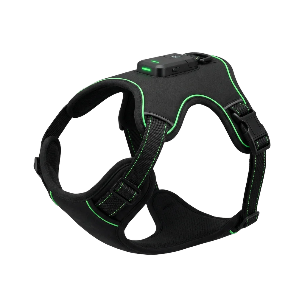 Puploc GPS Dog Harness with satellite connectivity